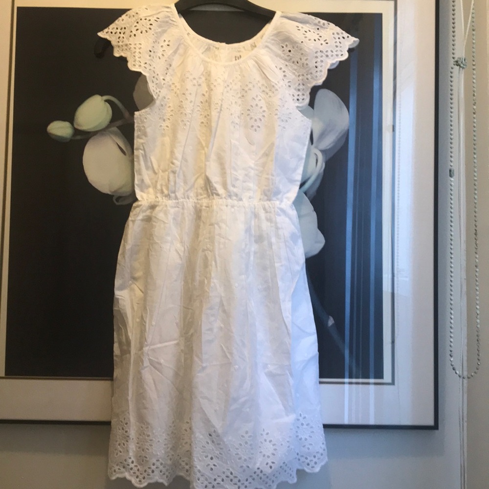 Eyelet Girls Dress